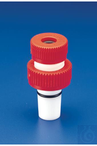 SP Bel-Art Safe-Lab Joint Tubing Adapter for24/40 Tapered Joints; 10mm Hole...